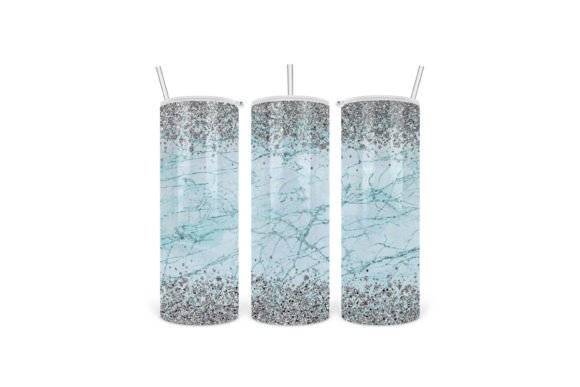 Download Tumbler Sublimation Marble Silver PNG - Premium Bundle