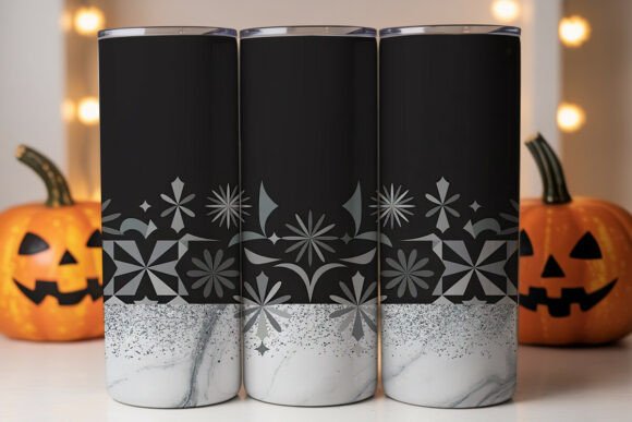 Download Black &amp; Silver Glitter Marble Tumbler - Silver glitter marble Collection
